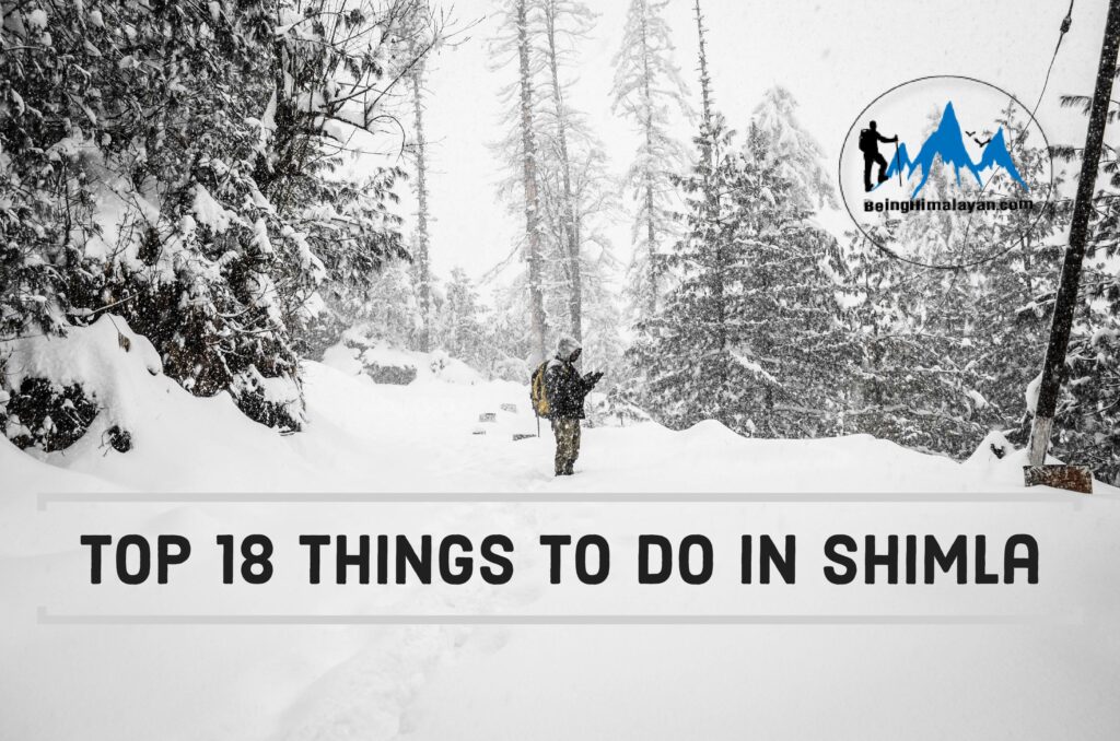 Things to do in shimla